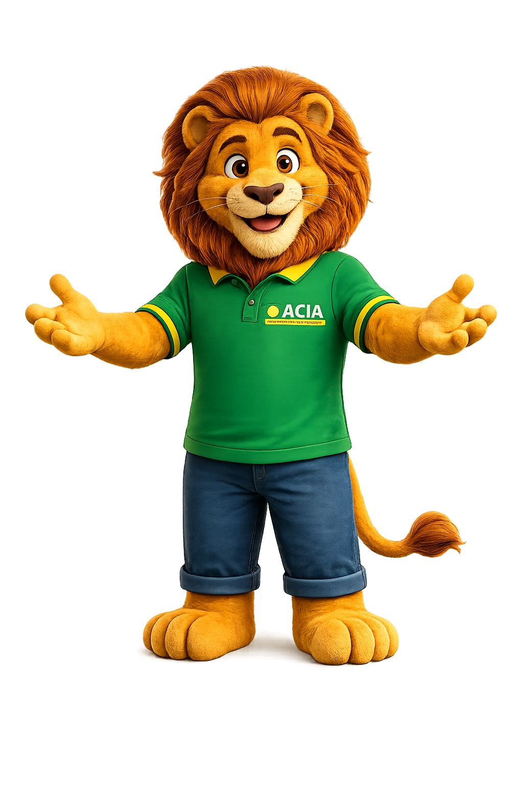 Leo, mascote da ACIA